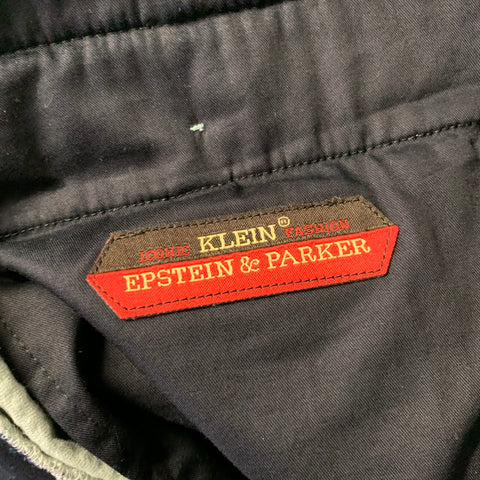 KLEIN EPSTEIN & PARKER Size M Blue Seafoam Corduroy Cotton Blend Work Suit Set