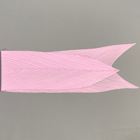 PLEATS PLEASE by ISSEY MIYAKE Lavender Pleated Scarves & Shawls