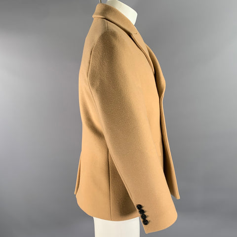 NILI LOTAN Size M Tan Wool Peacoat