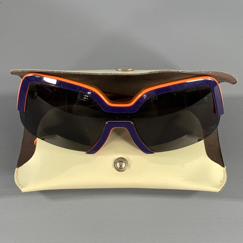 MARNI Navy Orange MA251 Sunglasses