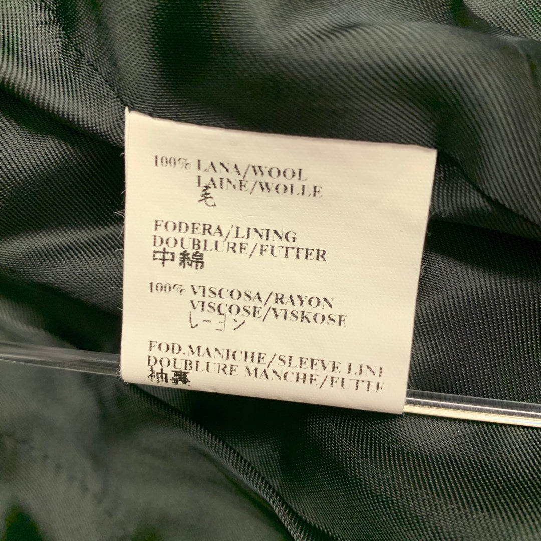 CoSTUME NATIONAL Size 38 Brown Grey Pinstripe Wool Single Button Suit