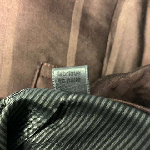 JOHN VARVATOS SS2019 Chest Size 44 Size M Burgundy O1806V1-BOFL Stripe Jacket