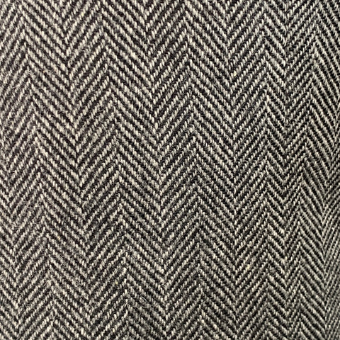 BRUNELLO CUCINELLI Size 38 Grey Black Herringbone Cashmere Sport Coat