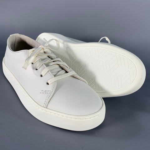 RANCOURT & CO. Size 7  Court Classic 2.0 White Leather Low Top Sneakers