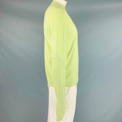 POST ARCHIVE FACTION (PAF) Size XL Green Cotton Blend Crew Neck Pullover