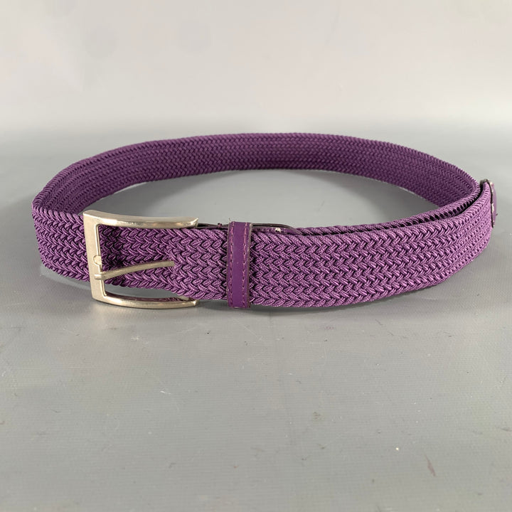 NO BRAND Size 38 Purple Woven Belt