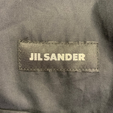 JIL SANDER Size 42 Black Parka Jacket