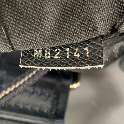 LOUIS VUITTON Sasha Navy Taiga Leather Shoulder Bag