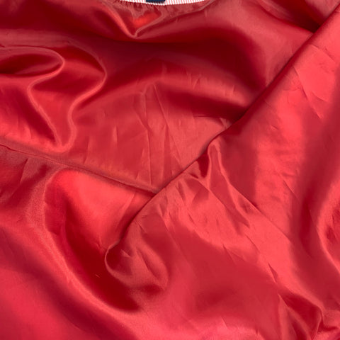 MACKINTOSH Size L Red Polyester Cotton Large Pockets Jacket