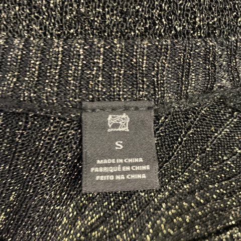 Robe superposée côtelée en tricot SCOTCH AND SODA Taille S Starwatcher Noir Or