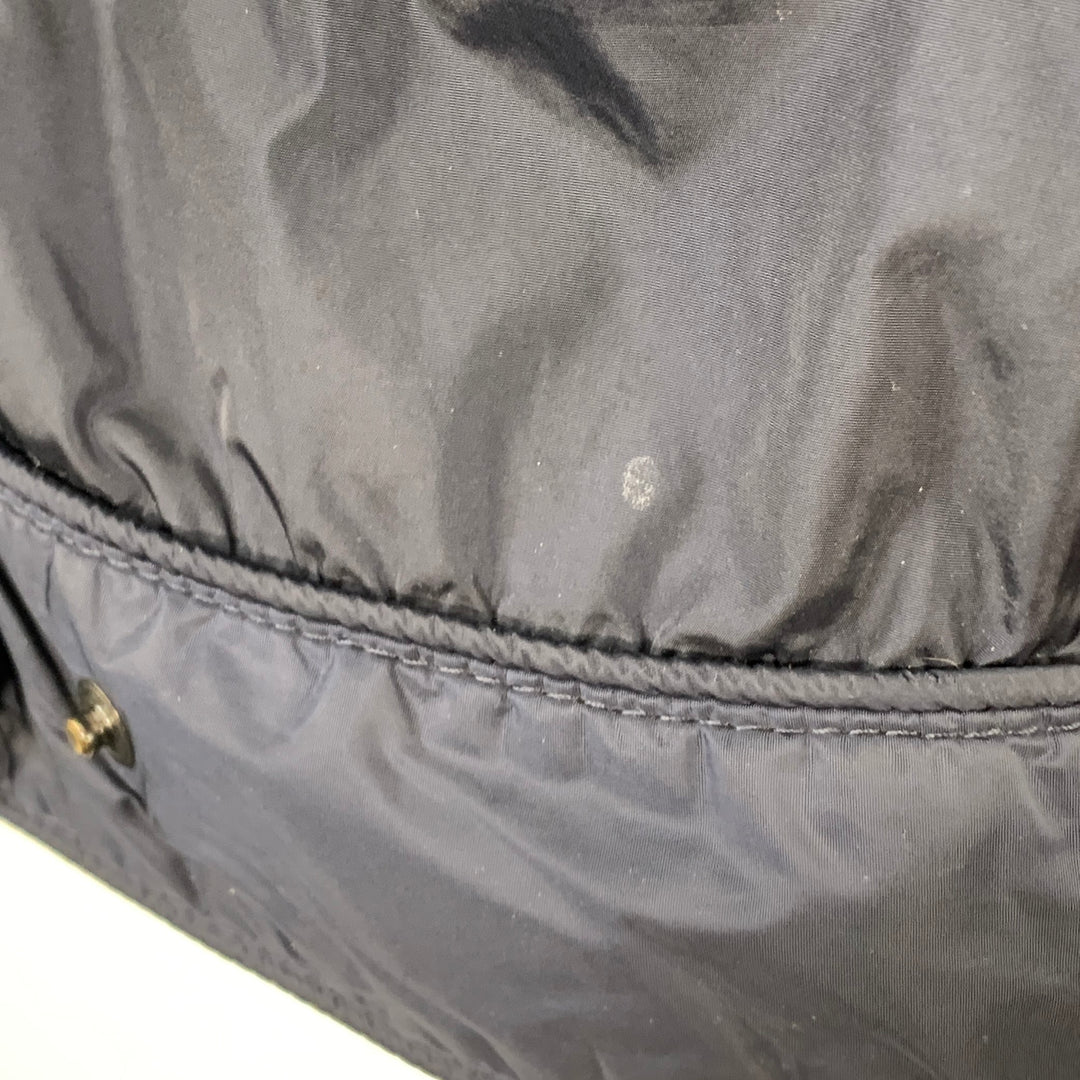 MONCLER Size S Navy Polyamide Blend Zip Up Jacket