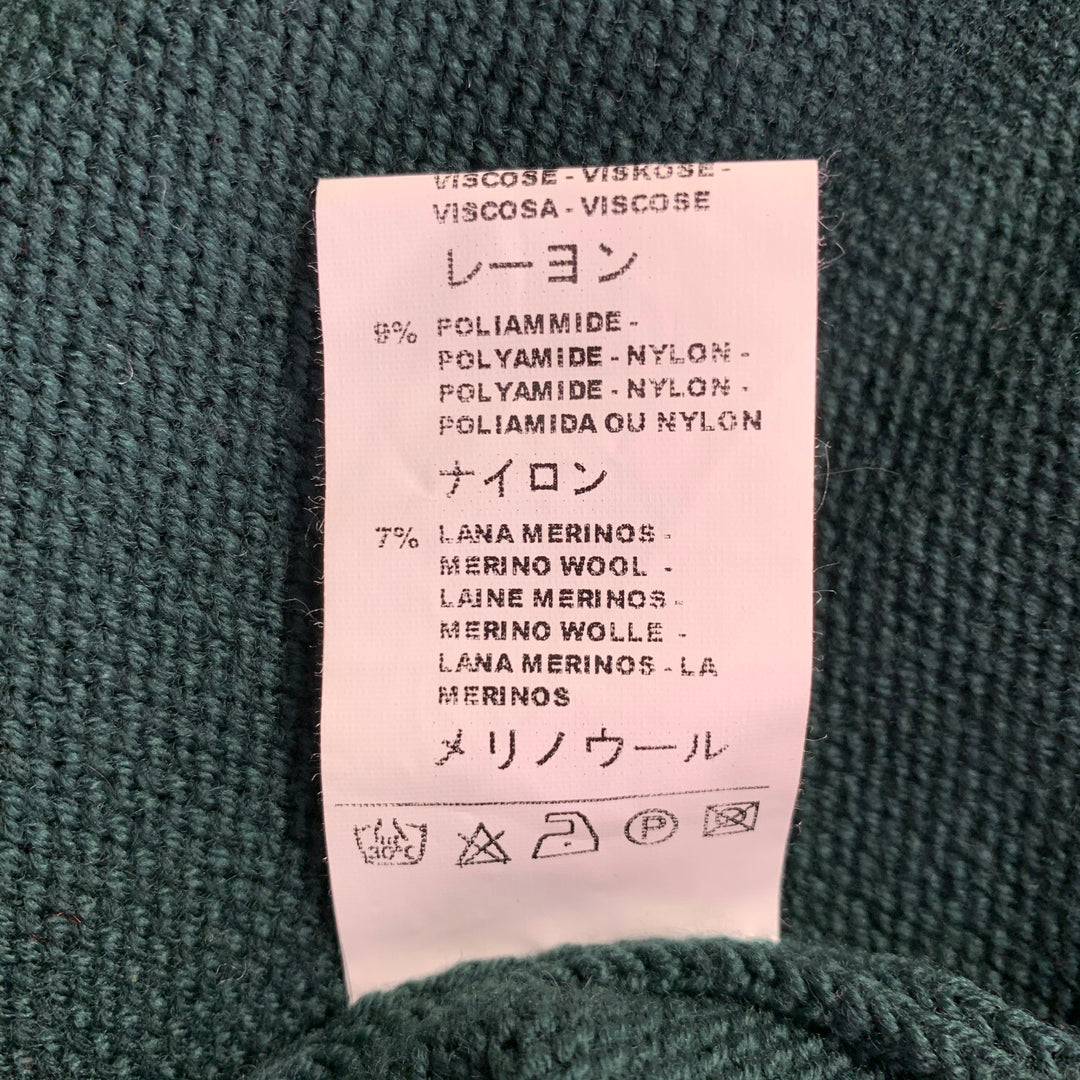 M MISSONI Size 12 Green Multi Color Wool Blend Knit Sweater Dress – Sui  Generis Designer Consignment