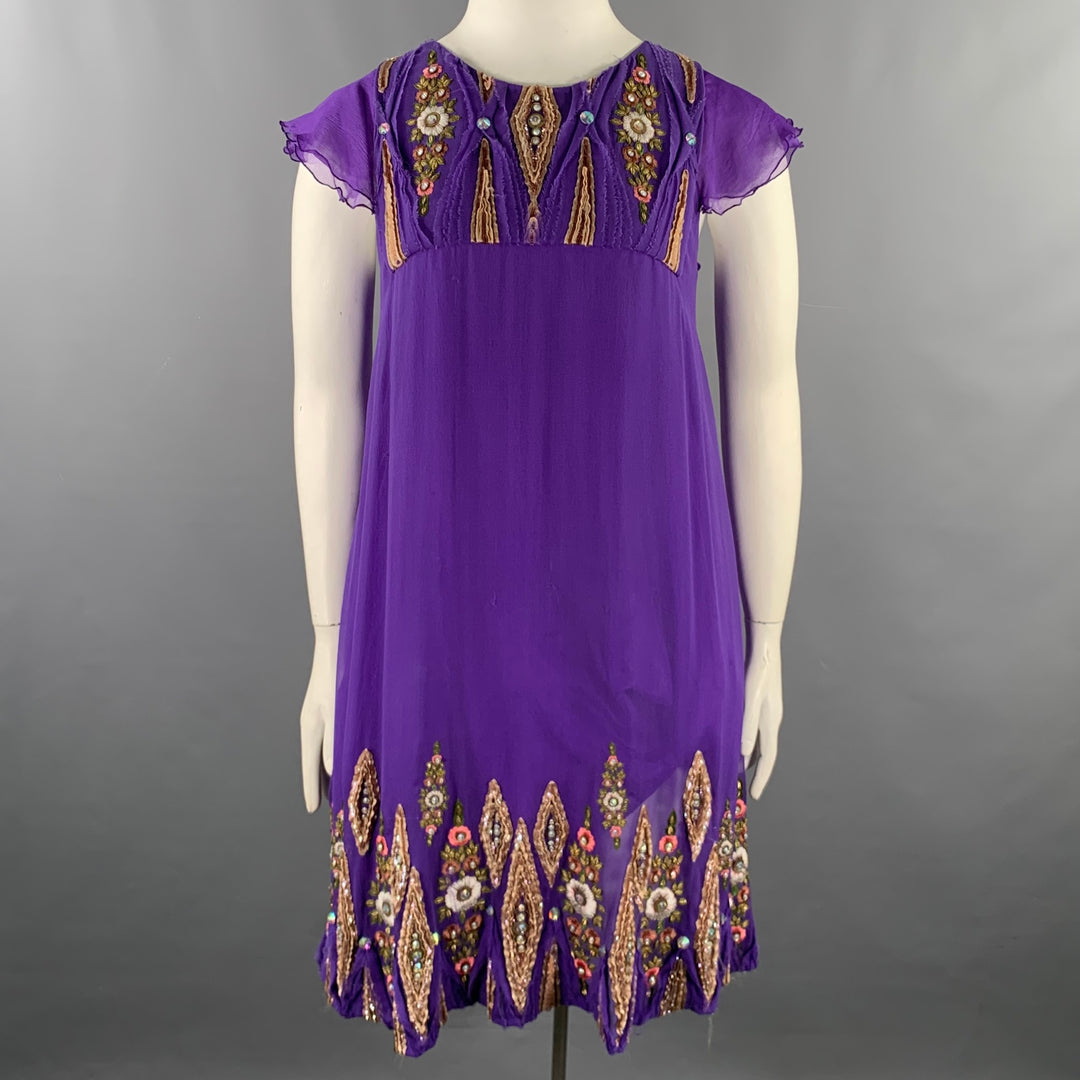 sachin and babi light blue dress Women's Purple Cocktail & Party Dresses