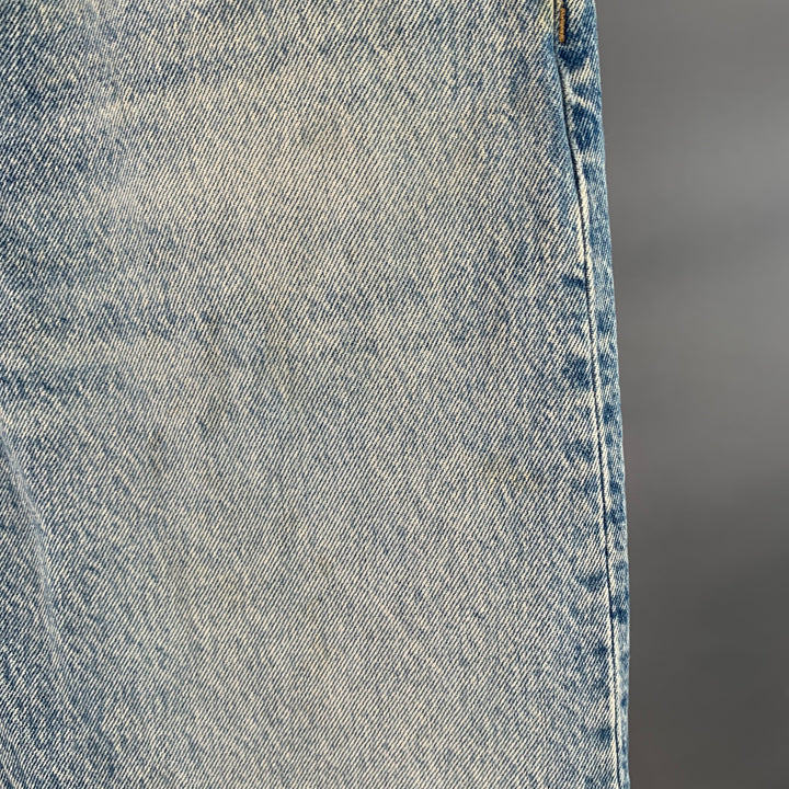 ALEX MILL Size 31 Light Blue Cotton Denim Twill Straight Button Fly Jeans