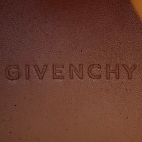 GIVENCHY Size 8 Black Leather High Top Sneakers
