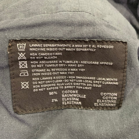 PT01 Size 36 Blue Grey Cotton Blend Chino Casual Pants