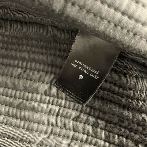 RAG & BONE Size 40 Black Wool Double Breasted Coat