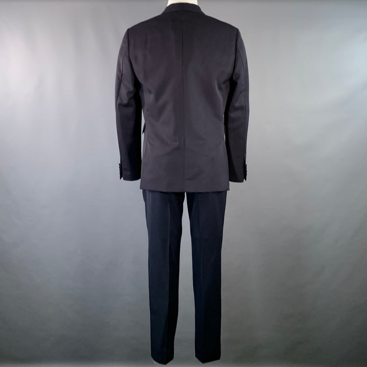 BURBERRY PRORSUM Size 40 Navy Wool Notch Lapel Tuxedo