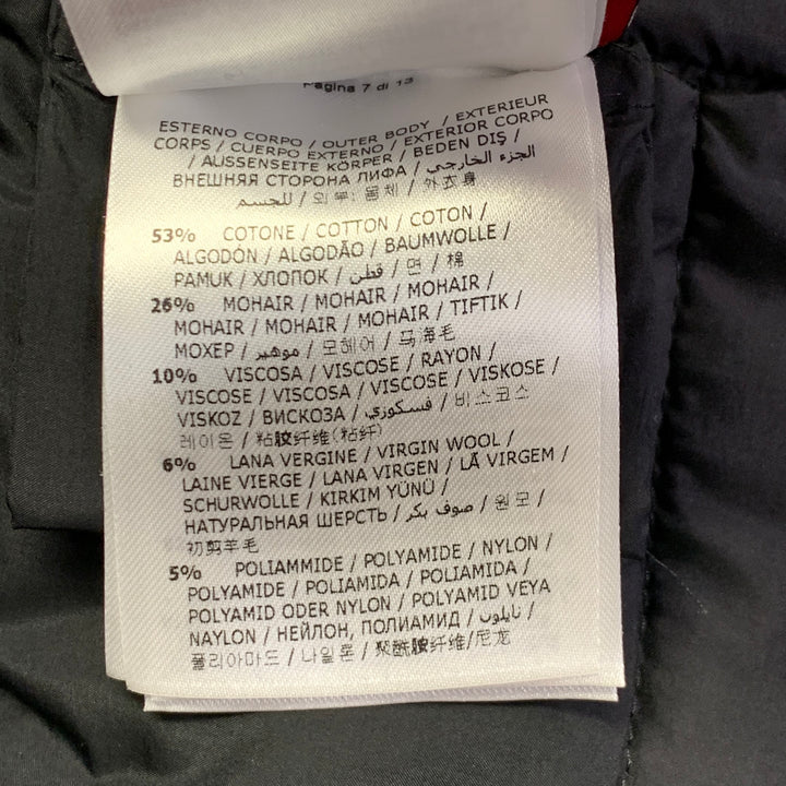 MONCLER by GIAMBATTISTA VALLI Size XS Cathy Navy Faux Fur Zip Pockets Coat