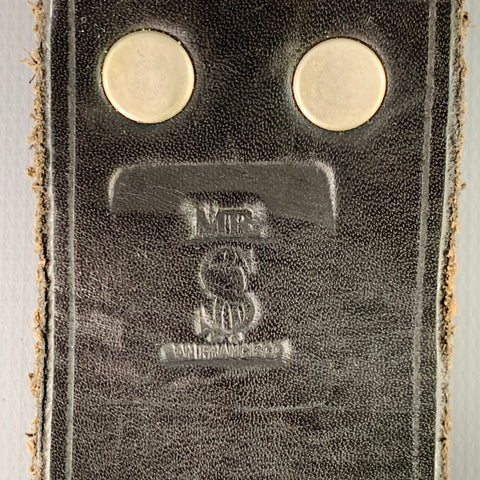 MR. S LEATHER Black Leather Armband