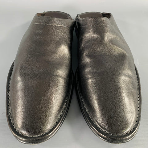 Mocassins à enfiler en cuir noir PIERRE HARDY Taille 45