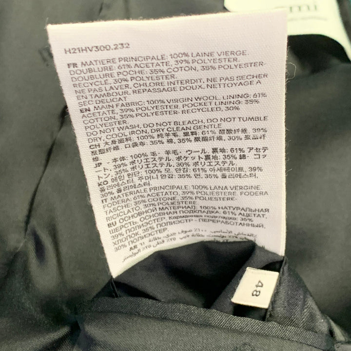 AMI by ALEXANDRE MATTIUSSI Size 38 Green Wool Notch Lapel Suit