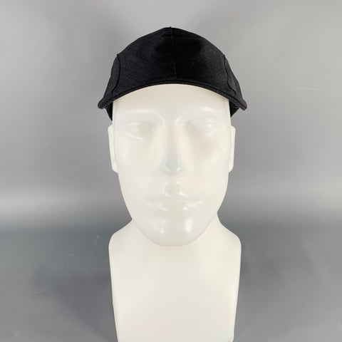 ERMENEGILDO ZEGNA Size 59 Grey Charcoal Wool Flat Cap Hat