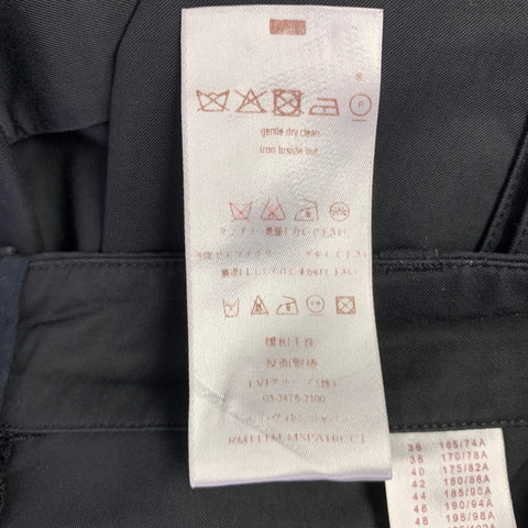 LOUIS VUITTON Size 32 Black Cargo Pockets Casual Pants