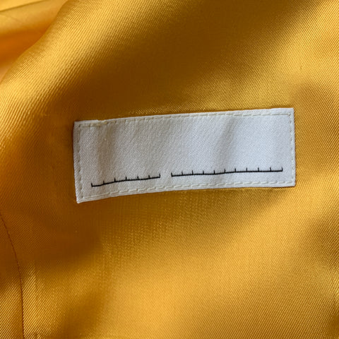 RANDOM IDENTITIES Chest Size 42 Yellow Black Polyester Notch Lapel 30 33 Suit