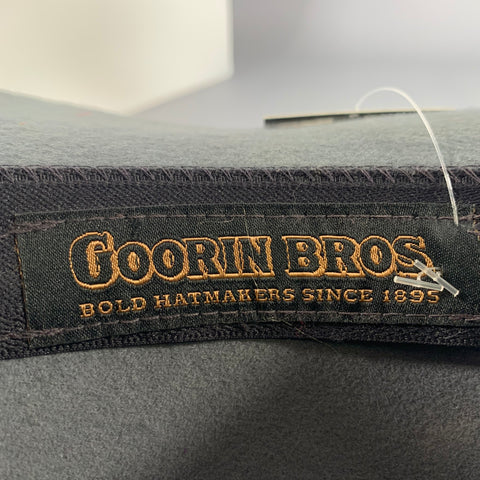 GOORIN BROTHERS Size S Grey Green Wool Felt Fedora Hat