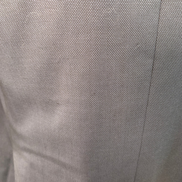 BRIONI Size 44 Regular Navy Wool Twill Notch Lapel Sport Coat