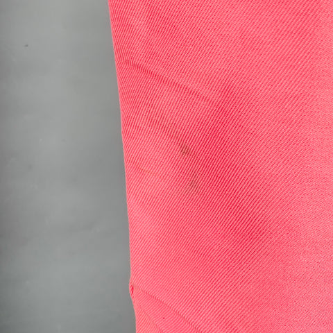 HELMUT LANG Size 30 Pink Cotton Blend Slim Straight Button Fly Jeans