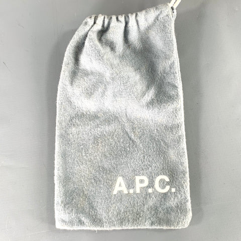 Ceinture A.P.C. Taille 36 en Laine Mélangée à Carreaux Rouges, Noirs et Blancs