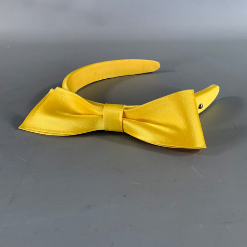 LOUIS VUITTON Yellow Grosgrain Ribbon Hats