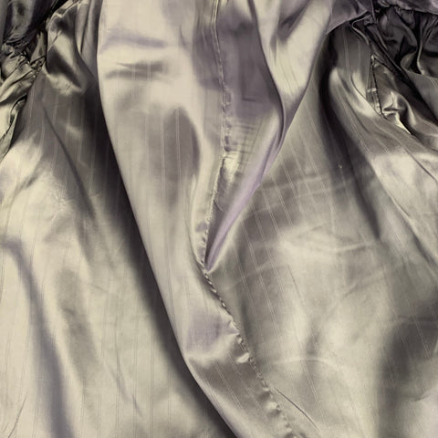 AFTER SIX Size 42 Black Grey Stripe Coattails Tuxedo Jacket