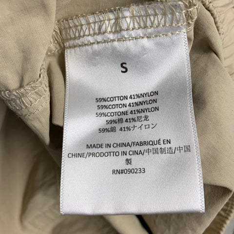 ESSENTIALS by FEAR OF GOD Size S Beige Logo Cotton Nylon Drawstring Shorts
