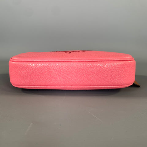 COACH SS2018  Pink Glitter Leather Cross Body Bag