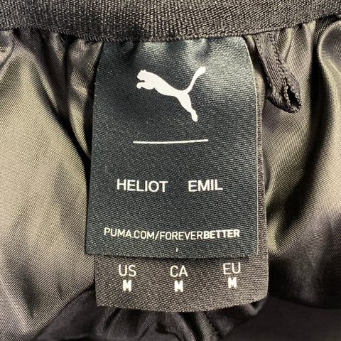 HELIOT EMIL x PUMA Size M Black Nylon Layered Zip Fly Casual Pants