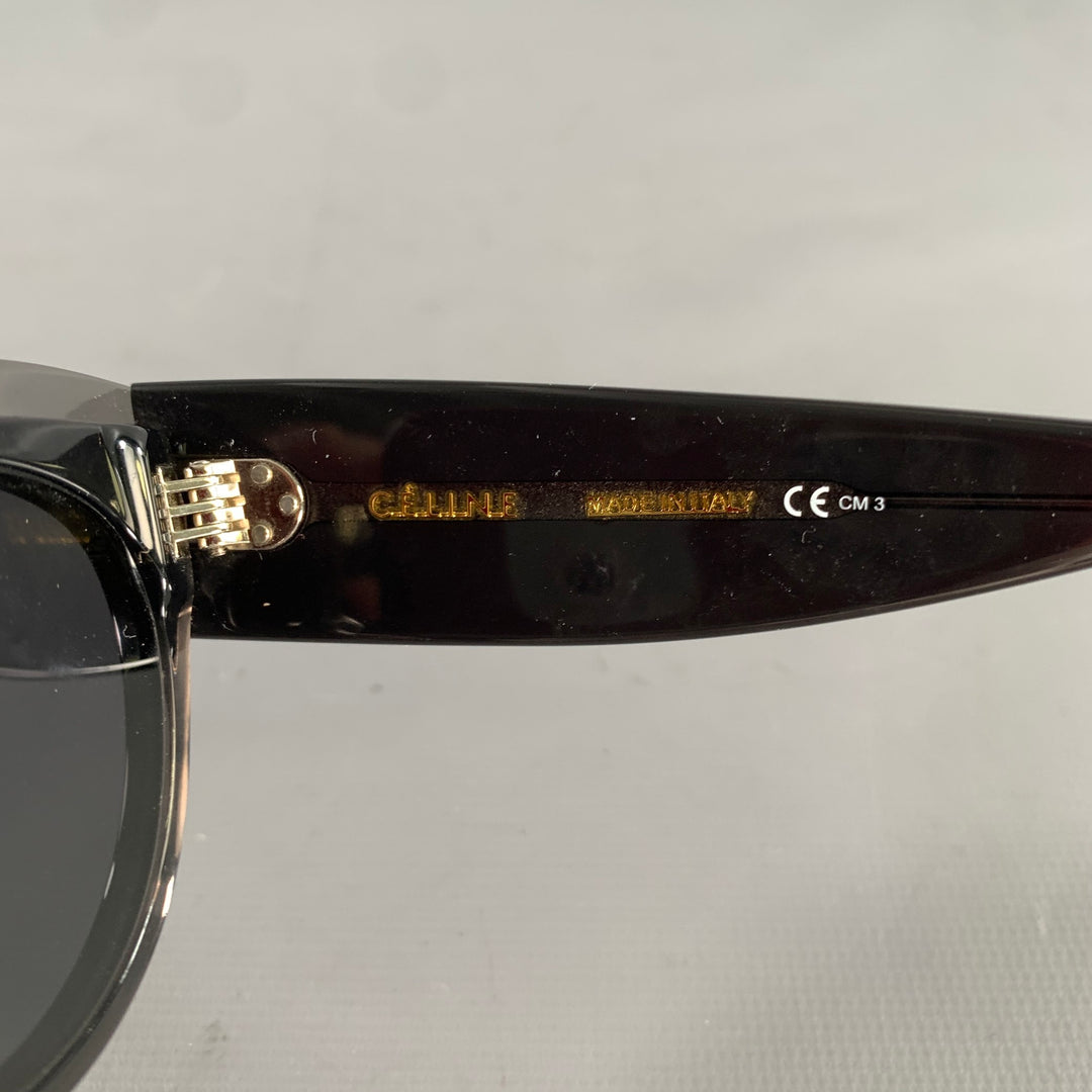 CELINE Grey Acetate Sunglasses