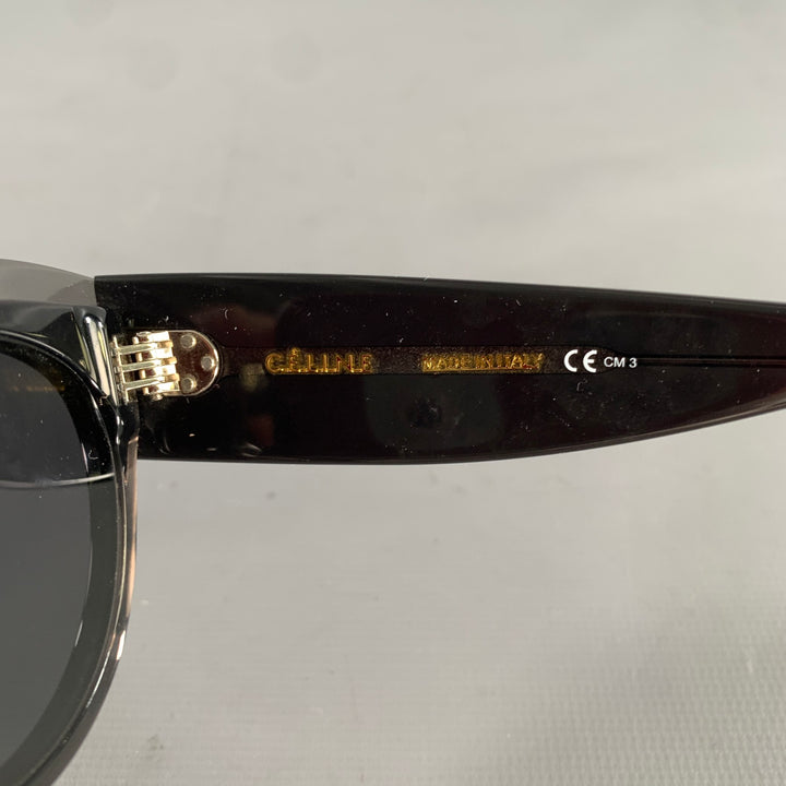 CELINE Grey Acetate Sunglasses