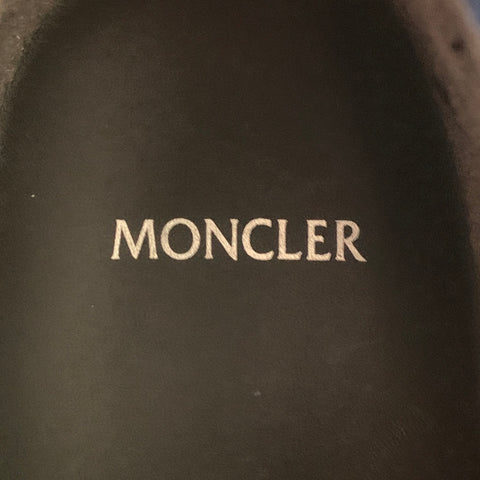 MONCLER Size 10 Multi Color Nylon Mesh High Top Sneakers