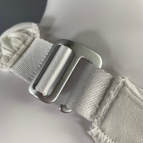 JACQUEMUS x Nike Size S White Polyester Blend Ruched Mini Cocktail Dress