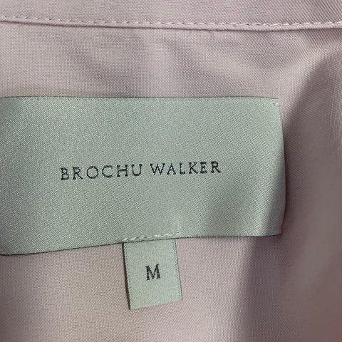 BROCHU WALKER Size M Pink Polyester Cotton One Pocket Casual Top