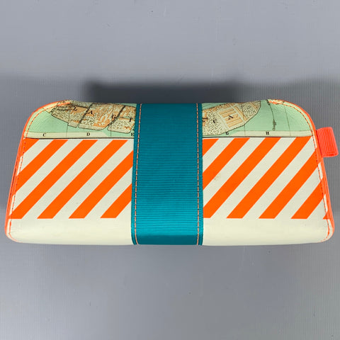 RAY-BAN Multi Color Limited Edition -Wayfarer- NYC Map Print Acetate Sunglasses