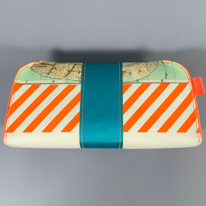 RAY-BAN Multi Color Limited Edition -Wayfarer- NYC Map Print Acetate Sunglasses