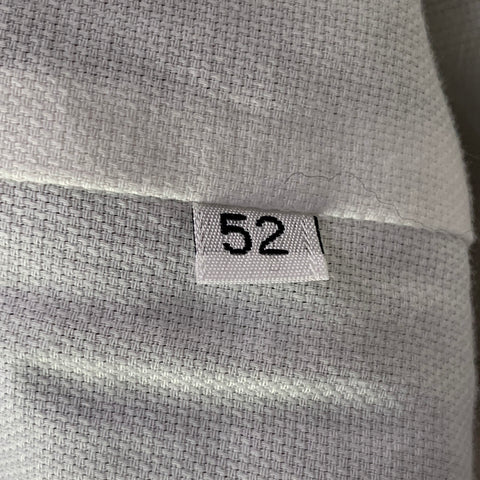 Veste de sport DSQUARED2 en coton mélangé vert olive et noir, taille 42, trois boutons, revers crantés