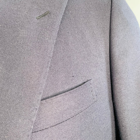 RALPH LAUREN Size 38 Regular Navy Cashmere Double Breasted Sport Coat