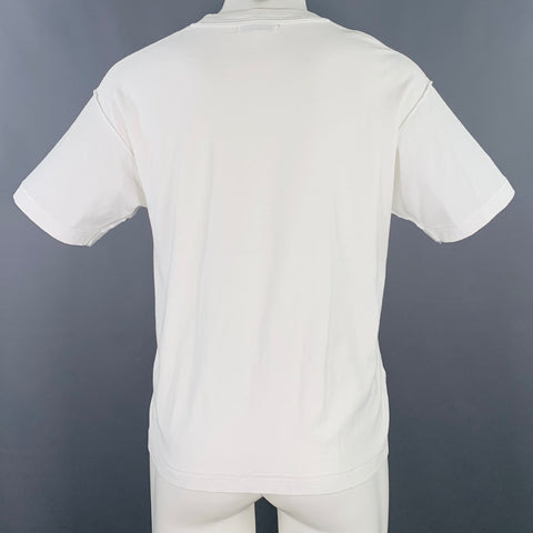 JOHN ELLIOTT Size XS White Cotton Reverse Seams T-shirt