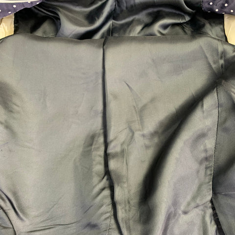 PAUL SMITH Size 40 Black Viscose Cotton Notch Lapel Sport Coat
