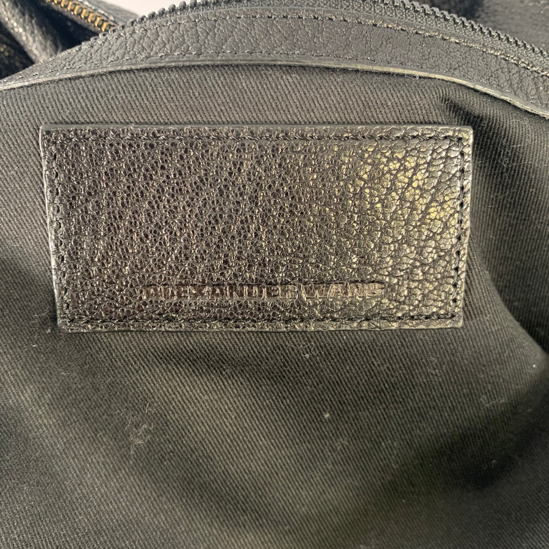 ALEXANDER WANG Black Leather Backpack
